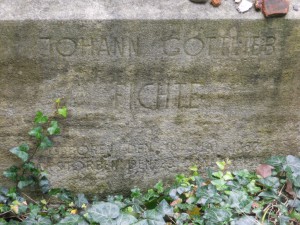 Grabstein Johann Gottlieb Fichte