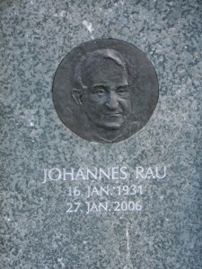 Grabstein Johannes Rau