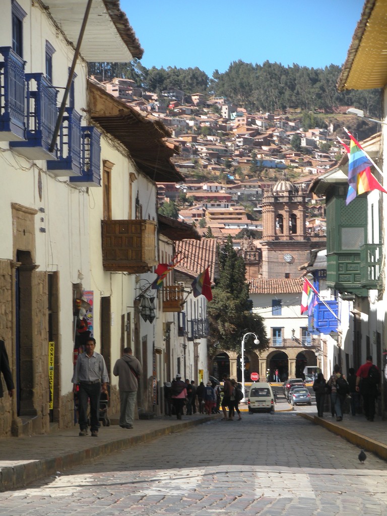 Straße in Cusco