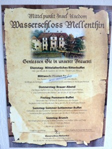 Udedom - Wasserschloss Mellenthin