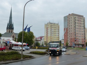 Usedom - Stadtbild Swinemünde