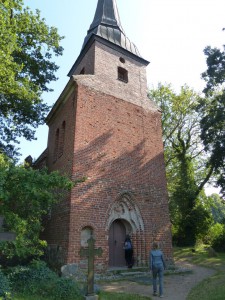 Usedom - Kirche bei Mellenthin