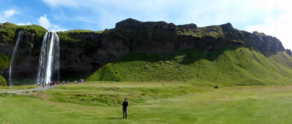 Wasserfälle von Seljalandsfoss - Island